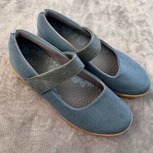 Chaco Slate Blue Mary Jane Flats